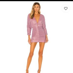 Lovers + Friends Alias Dress in pink